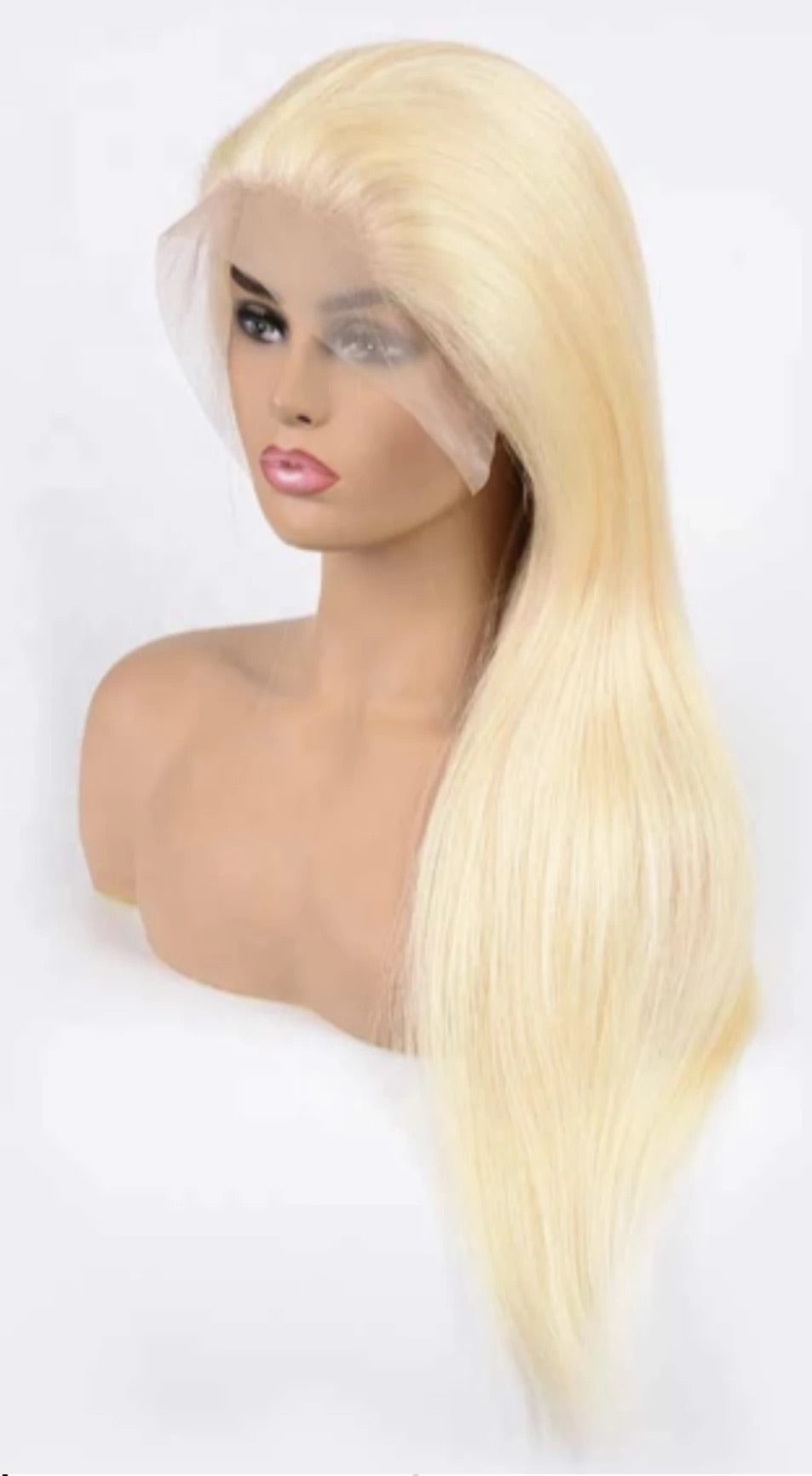 613 Silky Straight Lace Frontal Wig